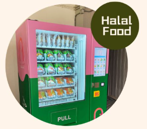 Halal Food Vending Machine